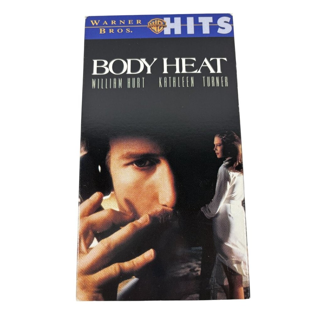 Body Heat VHS Warner Bros Hits William Hurt Kathleen Turner 113 Min R-Rated 1981